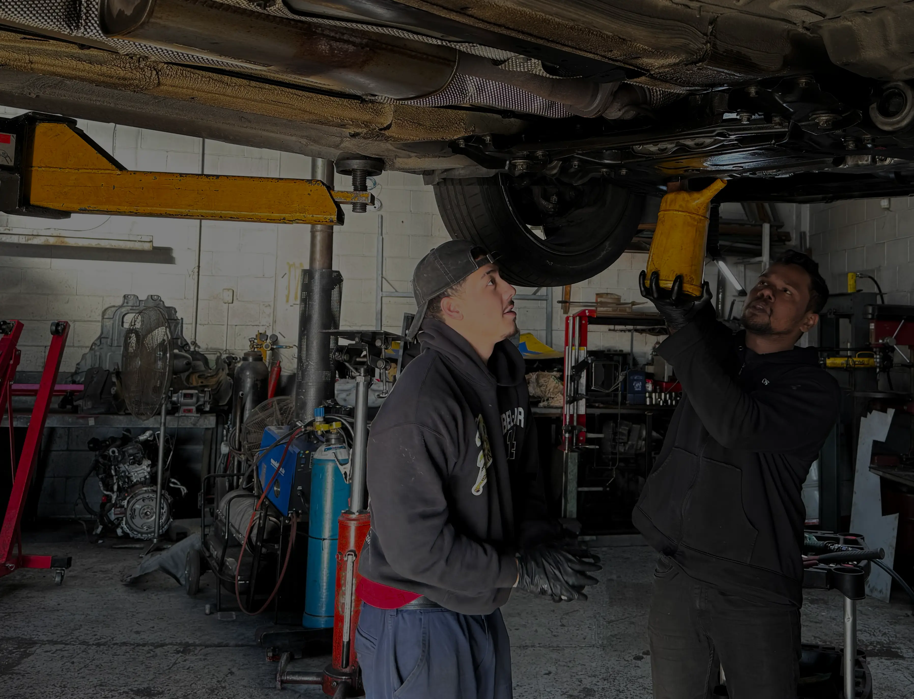 2 Mechanics Under Car