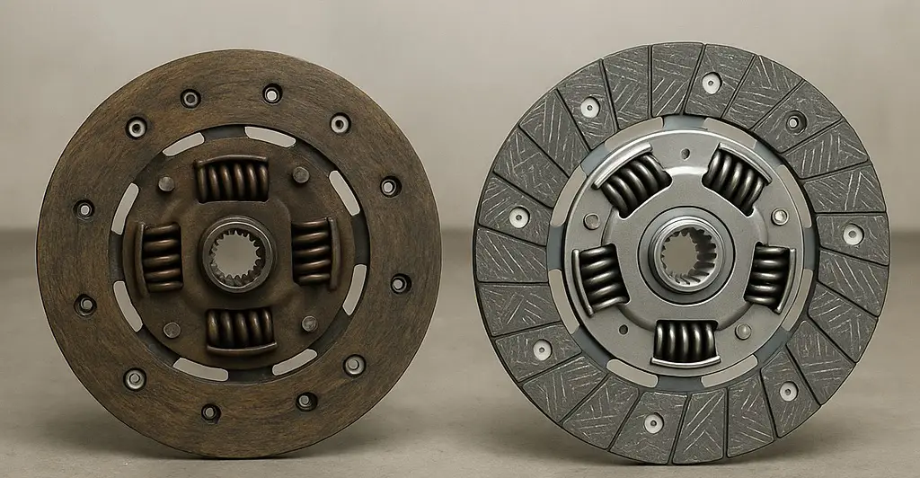 Clutch old and new