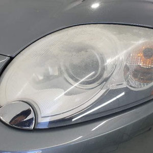 Before & After Headlight Restoration