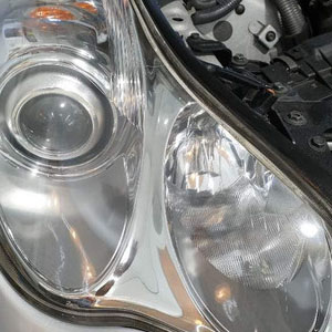 Before & After Headlight Restoration